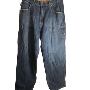 Snoop Dogg Baggy Y2K Jeans 38 x 30 Wide Leg Baggy Loose Pants Hip Hop Streetwear